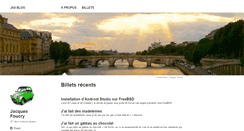 Desktop Screenshot of adminblog.foucry.net